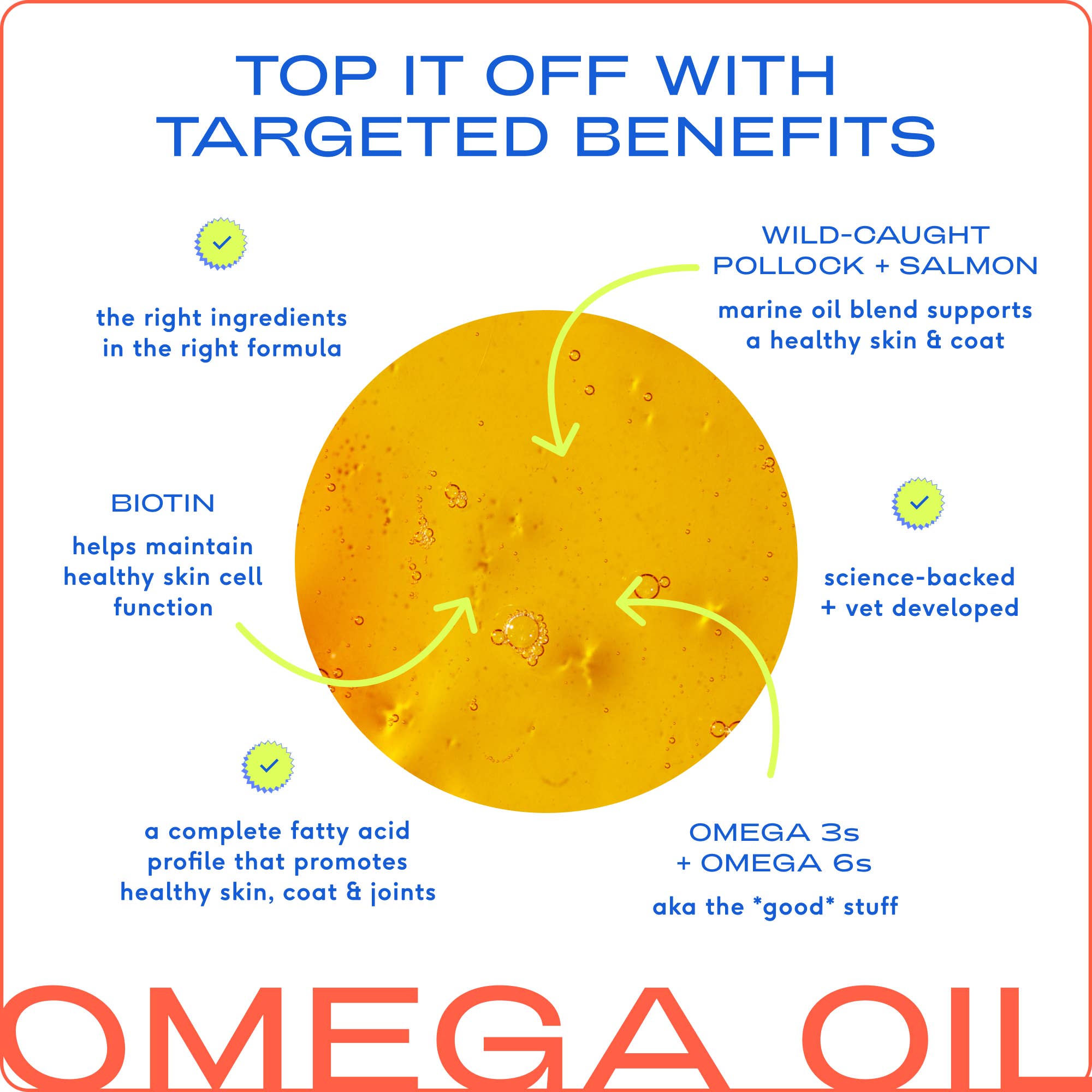 Native Pet - Omega-3 Fish Oil, Skin & Coat Health Supplement for Dogs: 8 oz